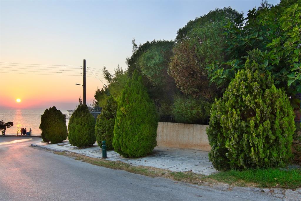 Luxury Villa Sea Melody Palaia Fokaia Bagian luar foto