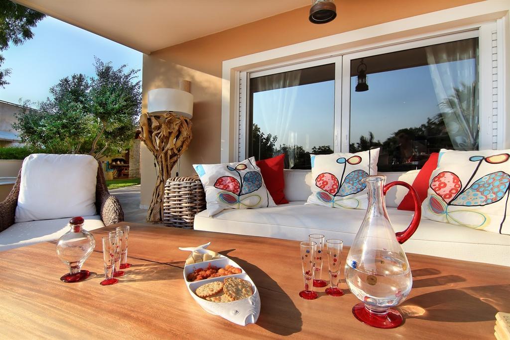 Luxury Villa Sea Melody Palaia Fokaia Bagian luar foto