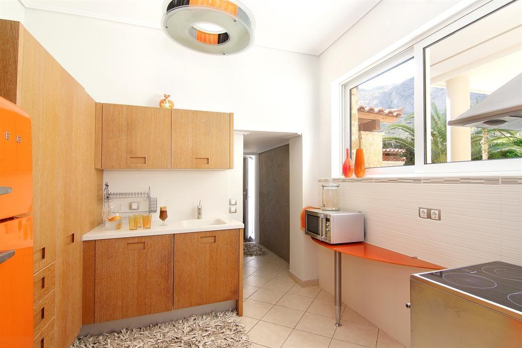 Luxury Villa Sea Melody Palaia Fokaia Bagian luar foto