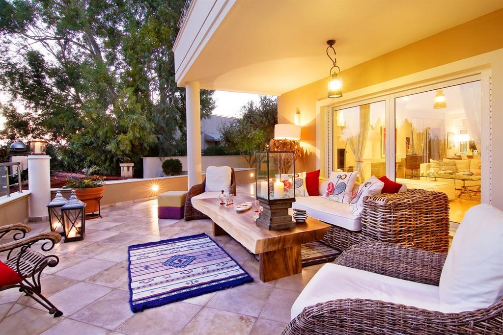 Luxury Villa Sea Melody Palaia Fokaia Bagian luar foto