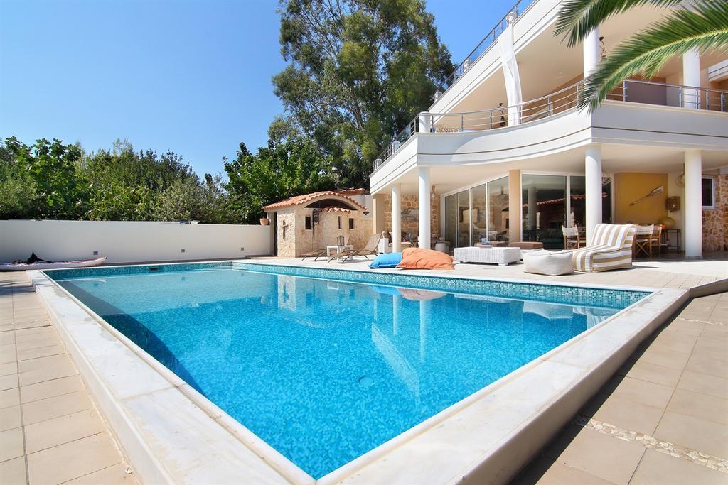 Luxury Villa Sea Melody Palaia Fokaia Bagian luar foto